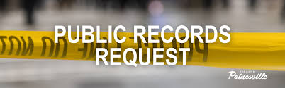 Public Records Request 