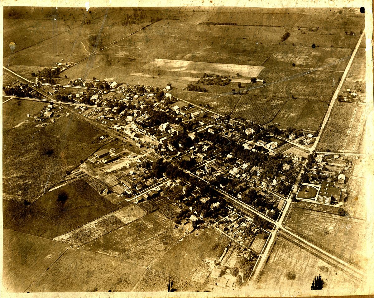 Vanlue Aerial circa 1925